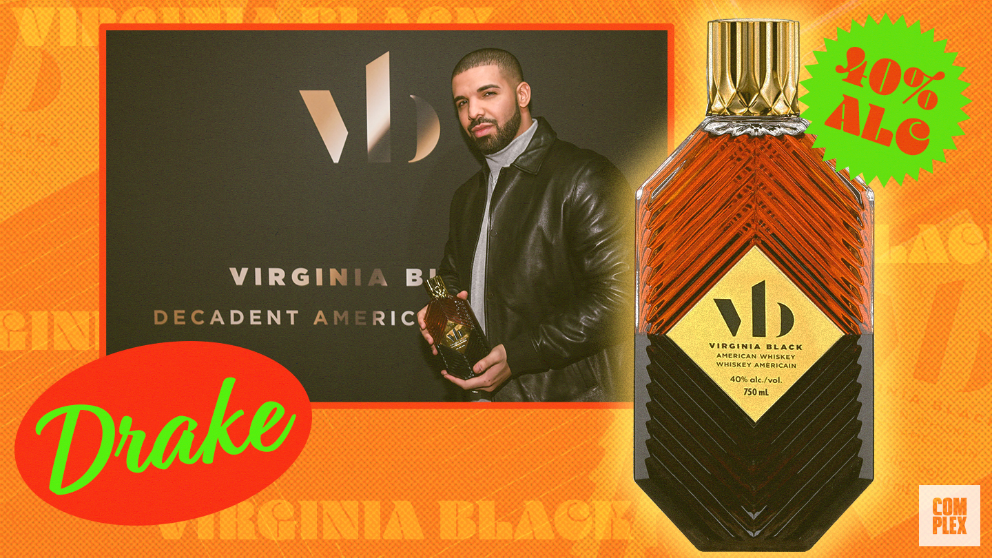 Drake Virginia Black Celebrity Liquor Brands