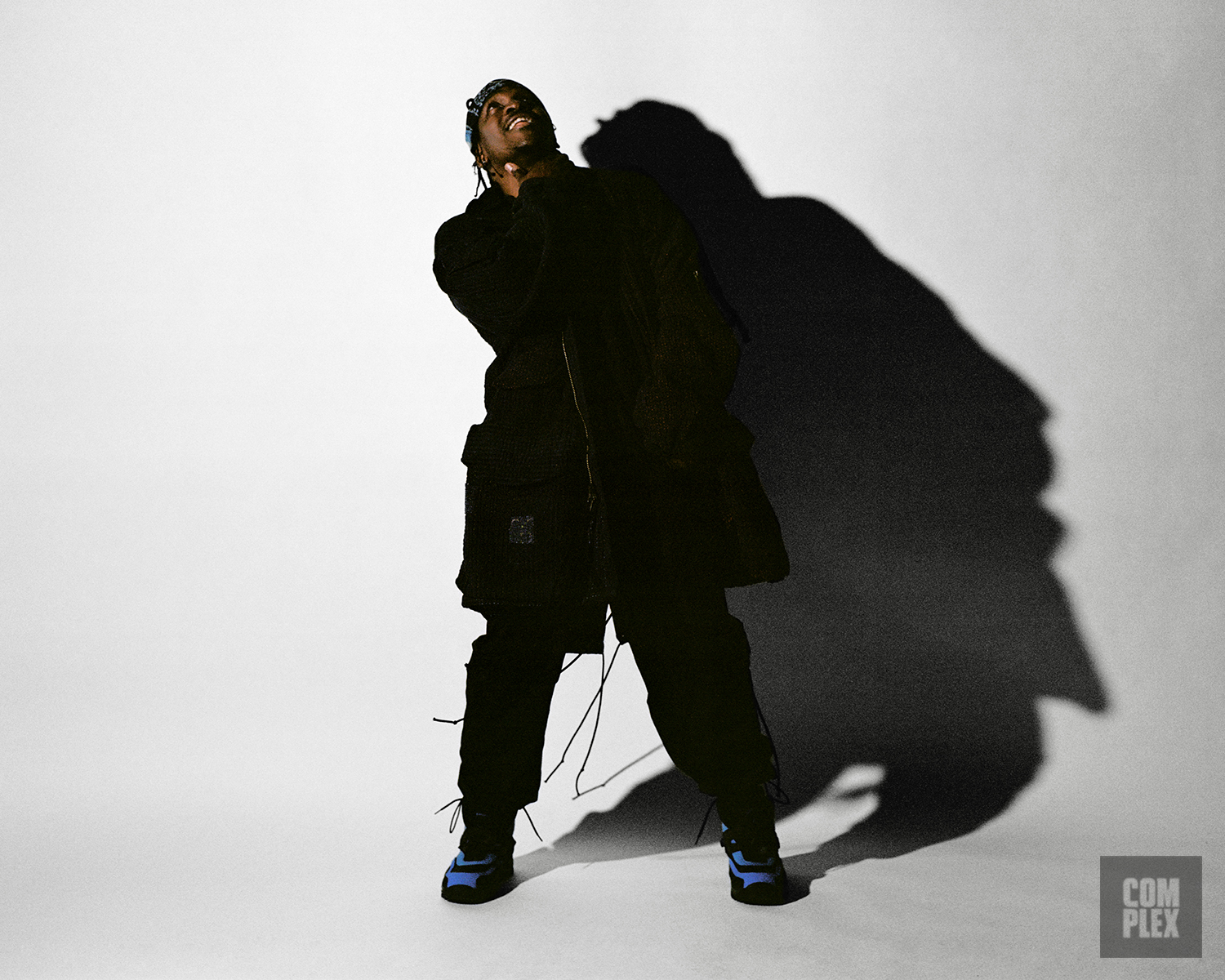 Pusha T poses for his Complex interview