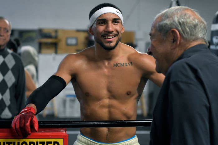 Teofimo Lopez Bob Arum Las Vegas 2021