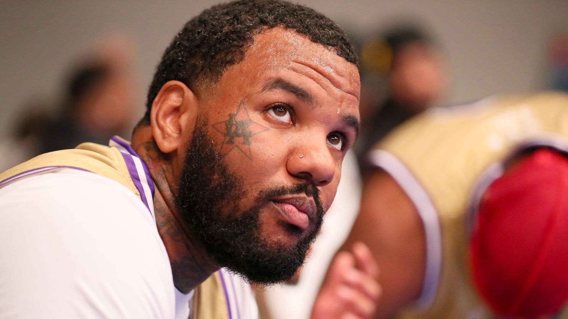 The Game at a celebrity basketball match-up