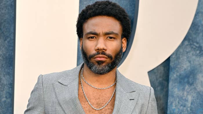 Donald Glover on the red carpet