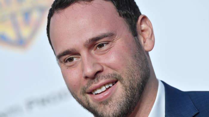 Scooter Braun attends FCancer&#x27;s 1st Annual Barbara Berlanti Heroes Gala.