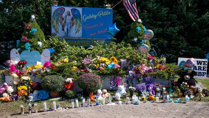 Gabby Petito memorial in Long Island, NY