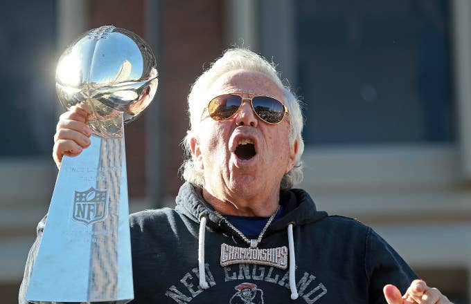 New England Patriots owner Robert Kraft
