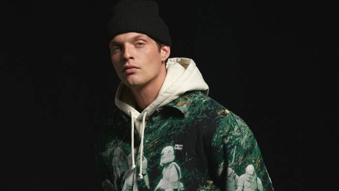 A lookbook photo from Kith&#x27;s new &#x27;Star Wars&#x27; collection