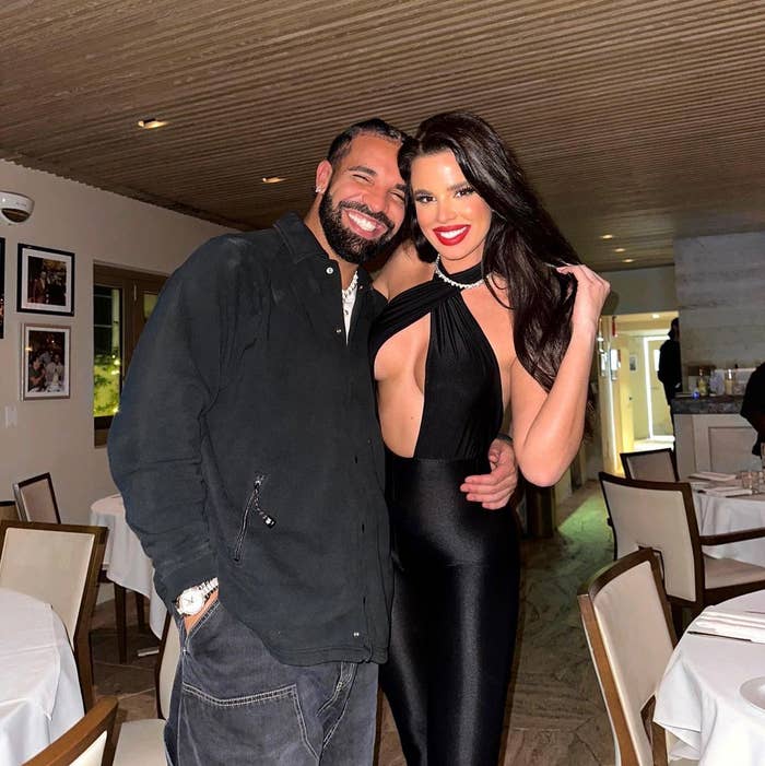 Drake and Miss Croatia in Miami