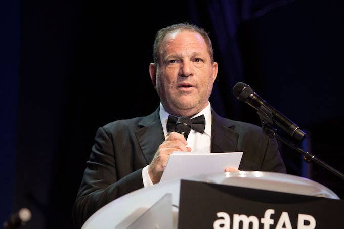 This is a picture of Harvey Weinstein.