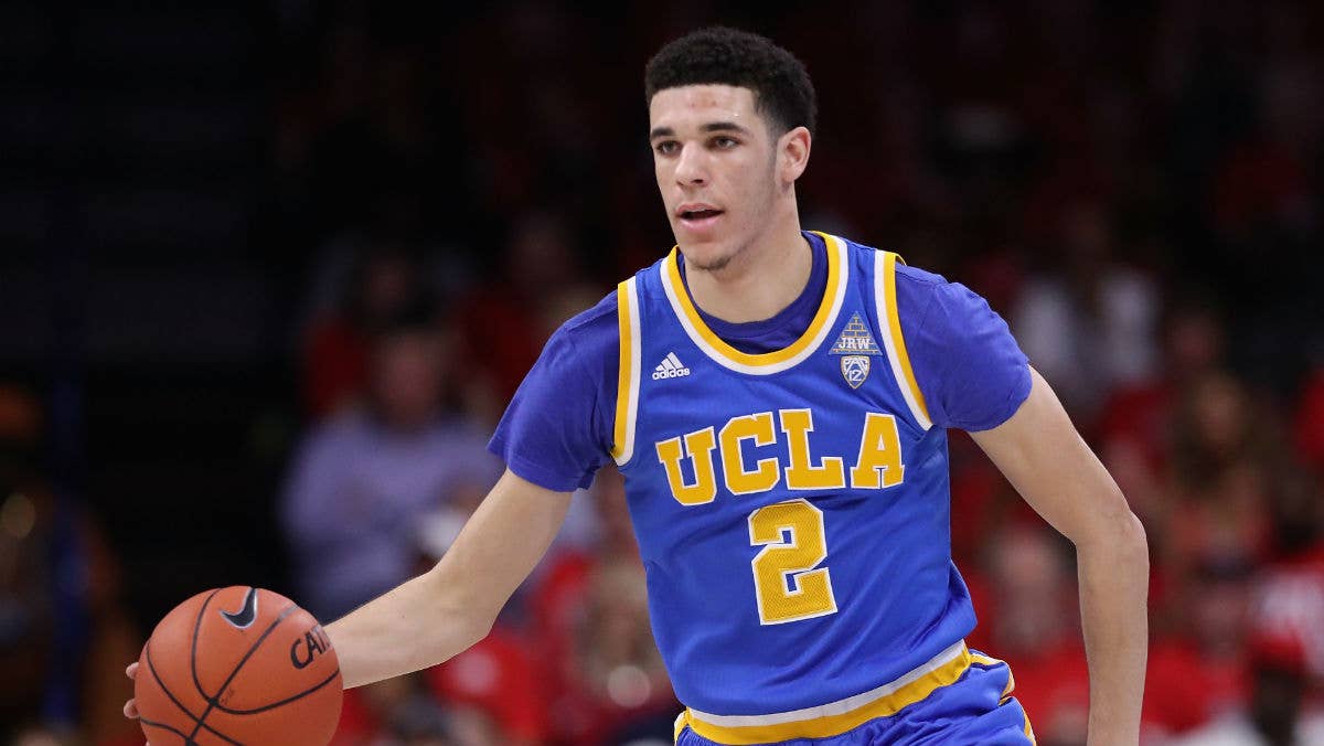 How does Lonzo Ball's rookie shoe deal line up with others in the NBA?