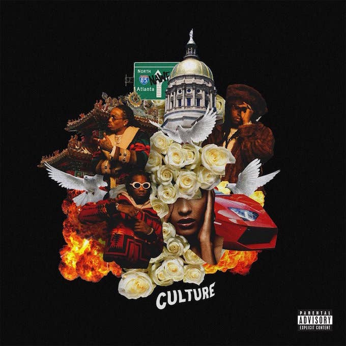 Migos &#x27;Culture&#x27; album cover.