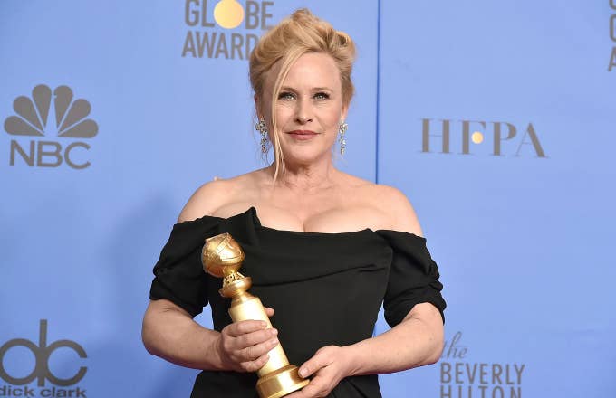 Patricia Arquette attends the 76th Annual Golden Globe Awards