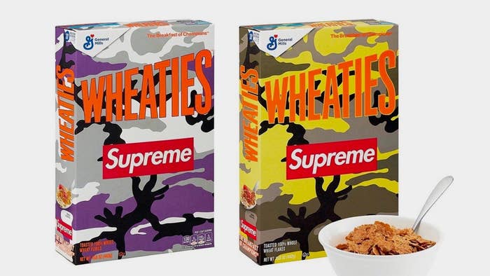 Supreme x Wheaties