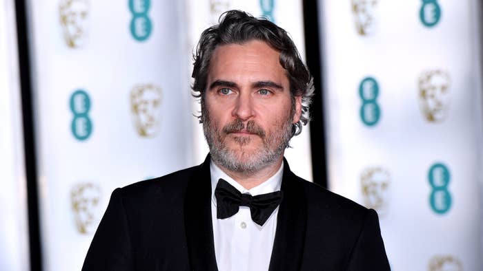 Joaquin Phoenix attending the after show party for the 73rd British Academy Film Awards.