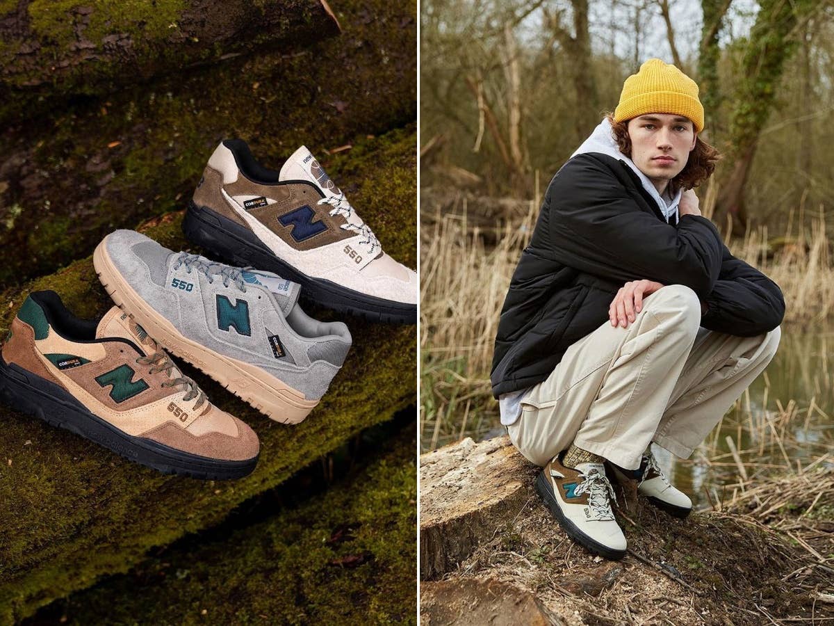 size new balance 550 collection lead