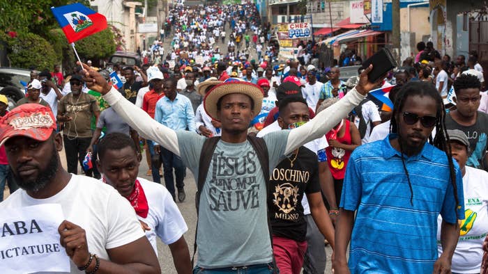 Haiti Protest