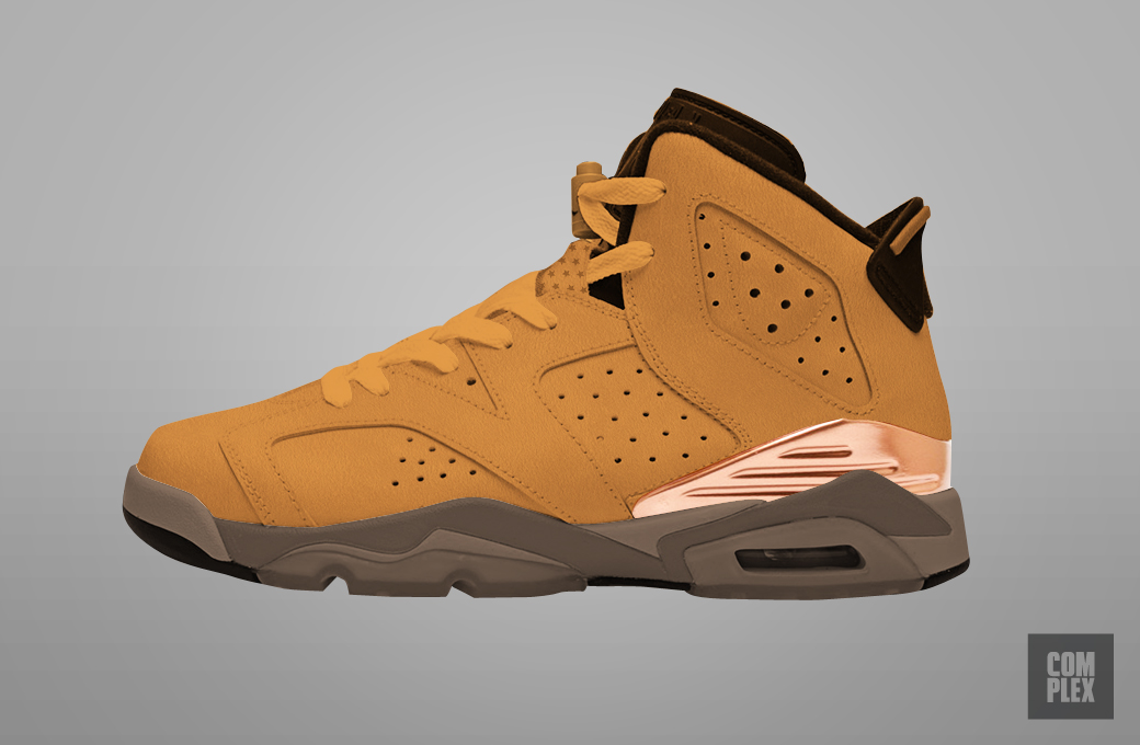 Jordan VI Supreme Photoshop