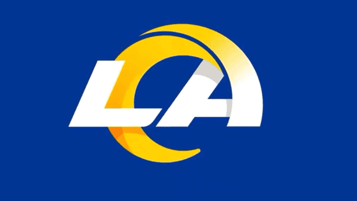 A look at the Los Angeles Rams&#x27; new logo.