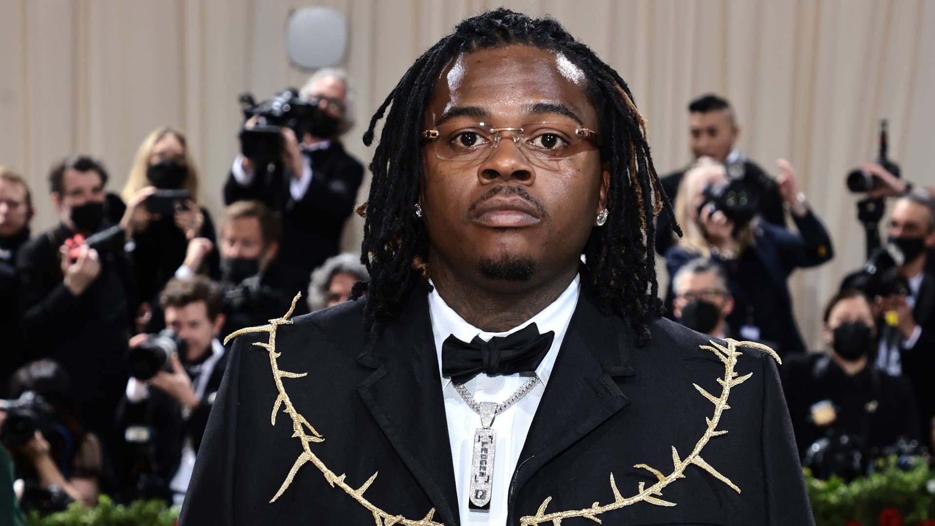 Gunna is seen on the red carpet