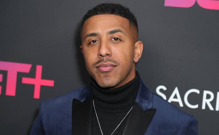 Marques Houston attends BET event