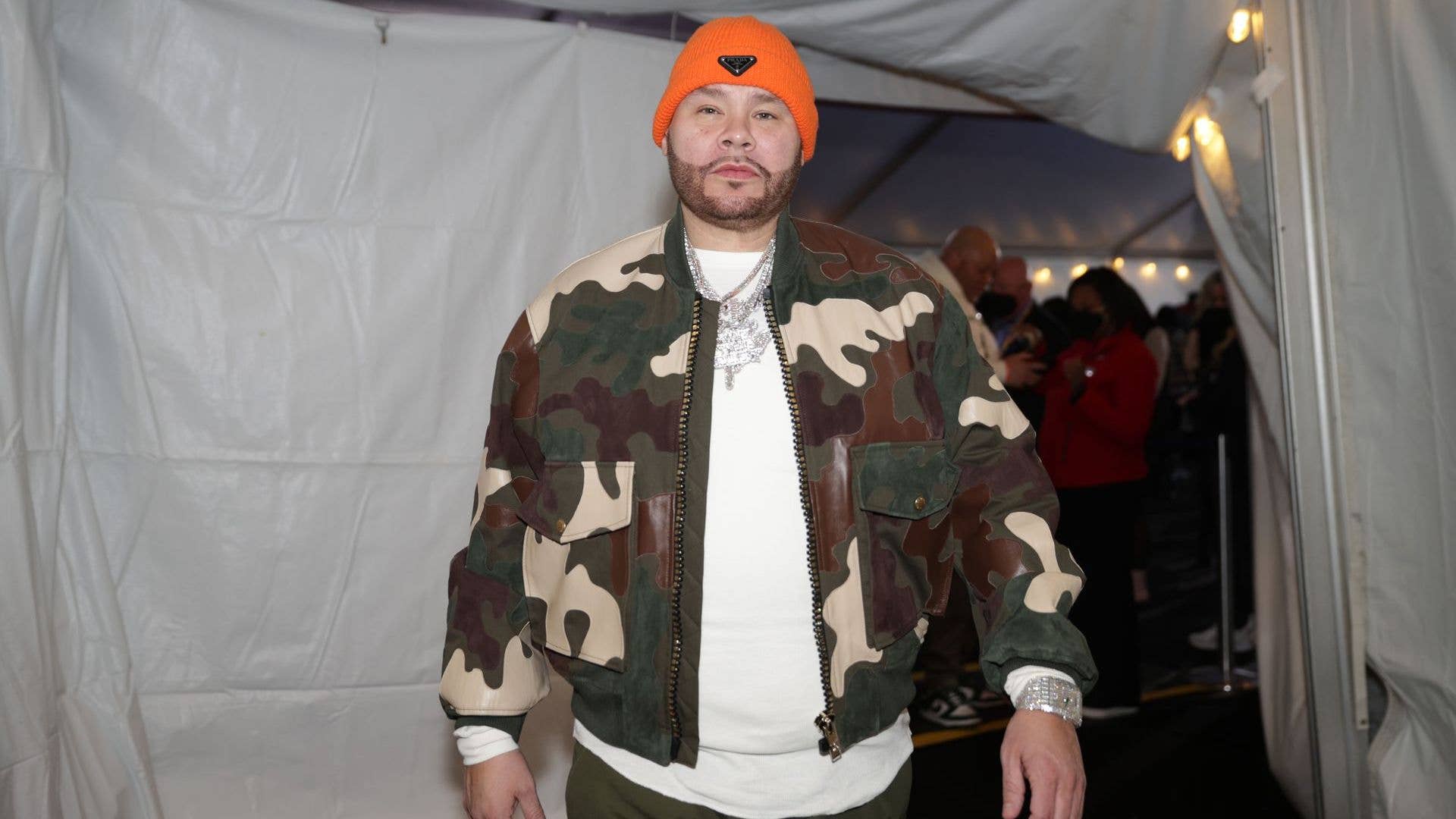 Rapper, Fat Joe is seen during the 71st NBA All Star Game on Sunday, February 20, 2022