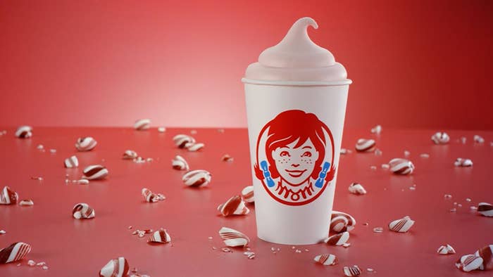 new wendy&#x27;s frosty flavor for the winter season