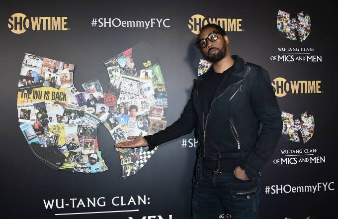 RZA aka Bobby Digital attends a &quot;Wu Tang Clan: Of Mics and Men&quot;