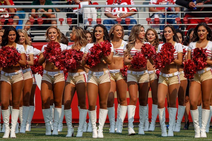 San Francisco 49ers cheerleaders