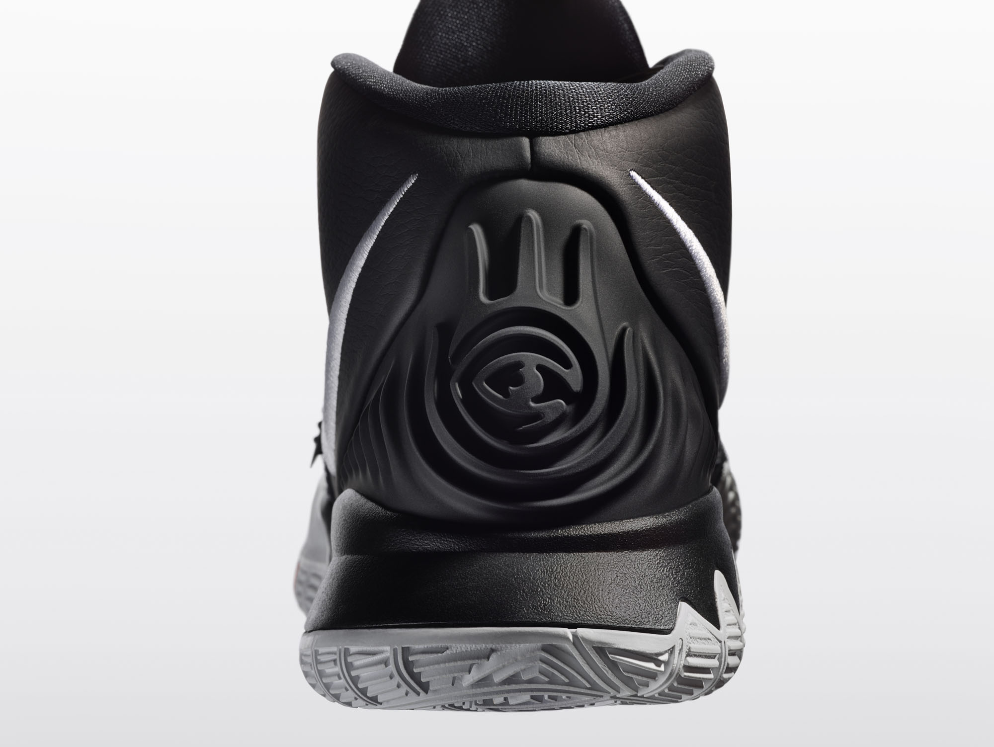 Nike Kyrie 6 Jet Black Release Date BQ4630 001 Heel