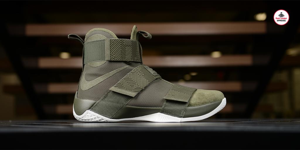 Lebron soldier sales 10 footlocker