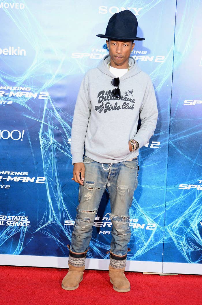 How Pharrell Williams Wears Ugg Boots