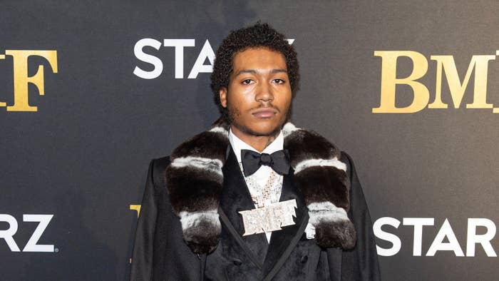 Demetrius Flenory Jr. attends STARZ Series &quot;BMF&quot; world premiere