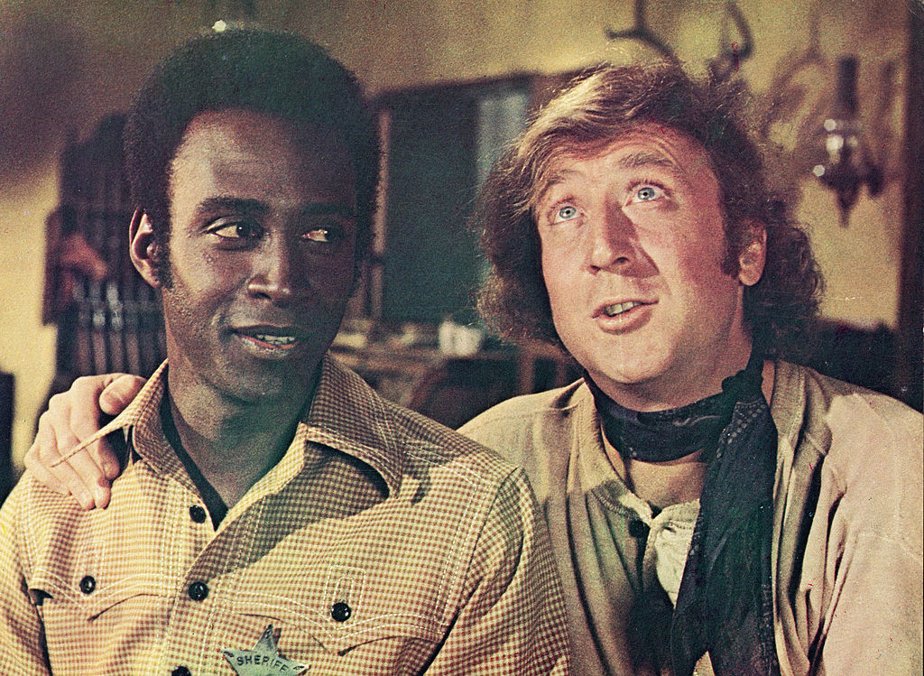 Cleavon Little and Gene Kelly in Blazing Saddles