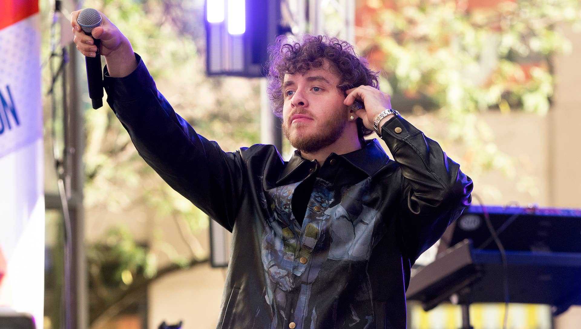 Jack Harlow performs on NBC's 'Today' Show