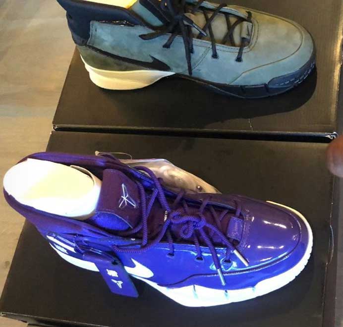 Nike Kobe 1 Protro &#x27;Purple&#x27; and &#x27;Olive&#x27;