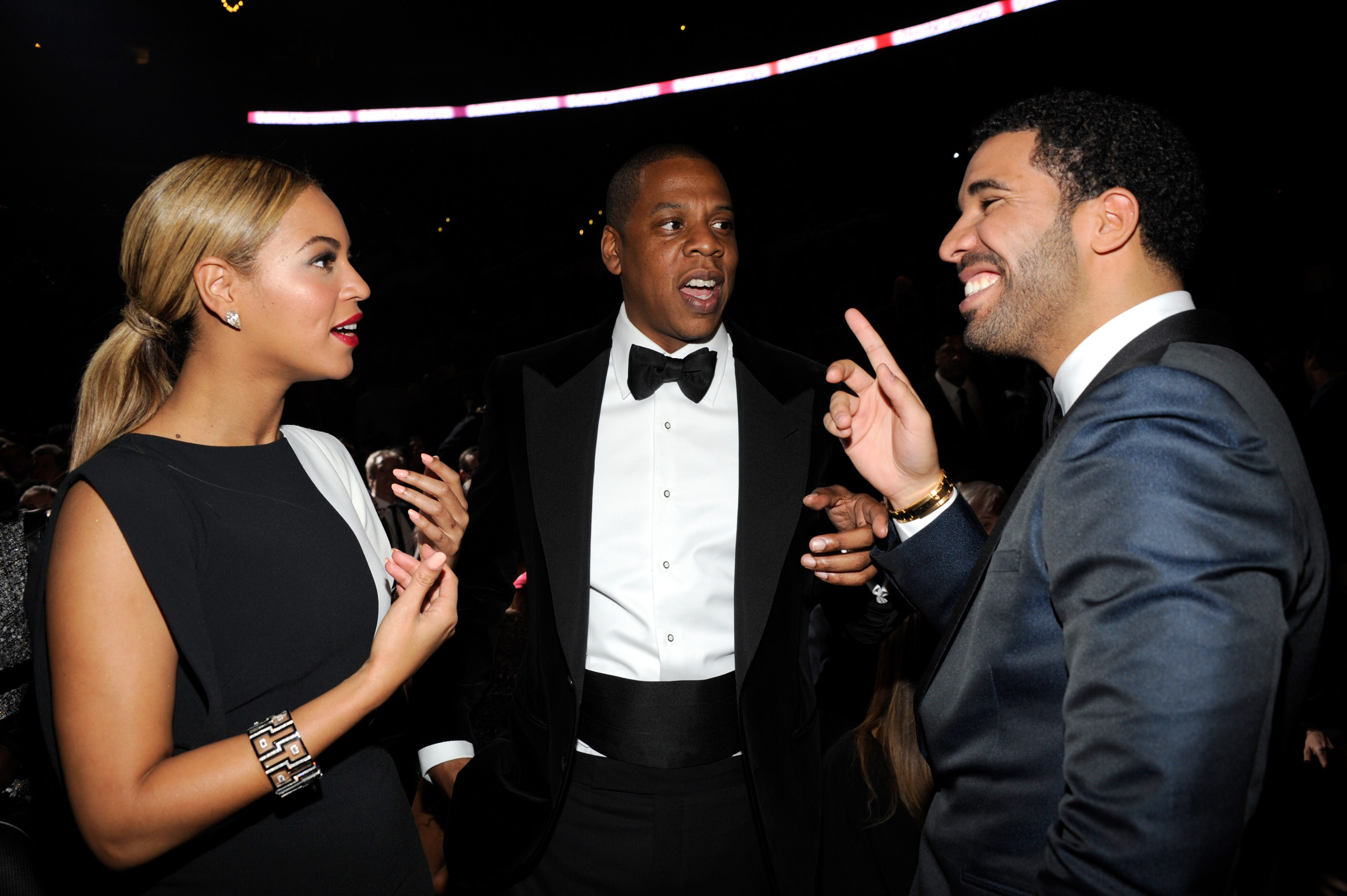 Beyonce, Jay Z, and Drake