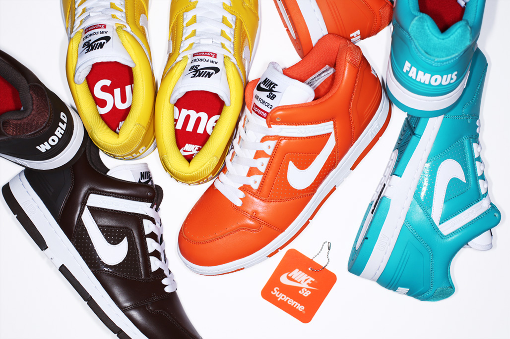 Nike air force store 2 supreme