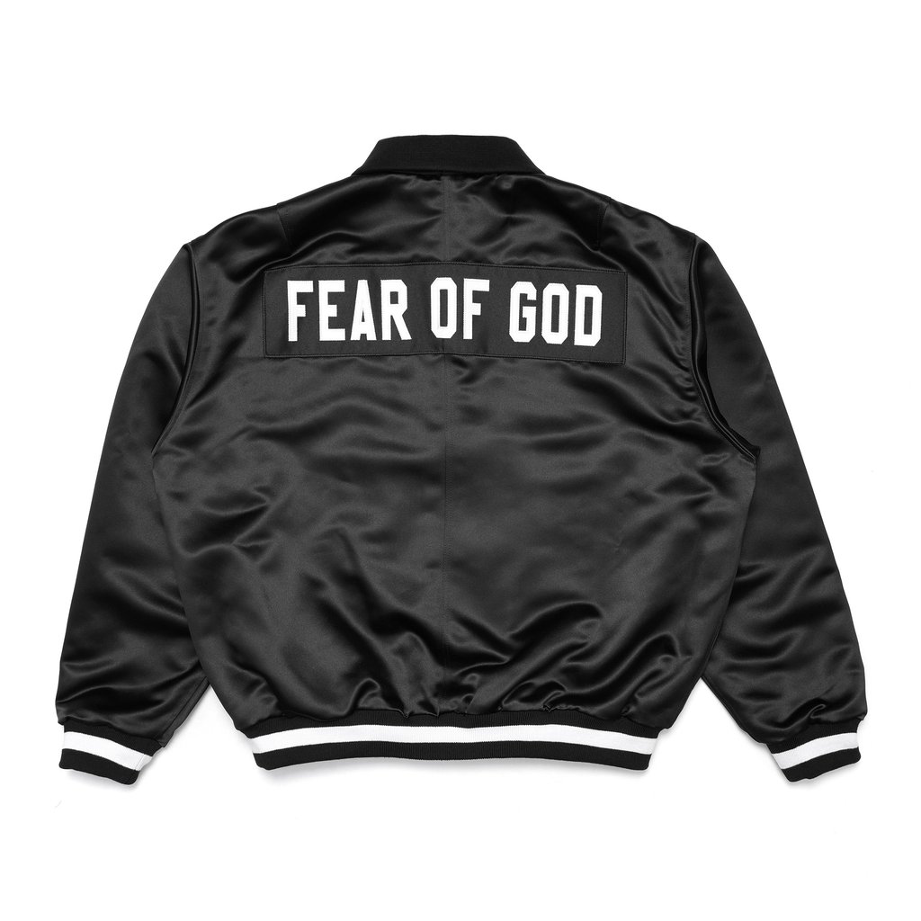 Fear of God satin coaches jacket