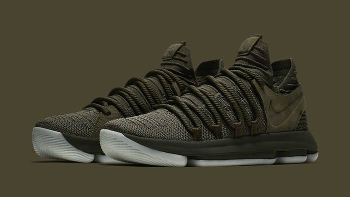 NikeLab KD 10 Olive Release Date Main 943298 900