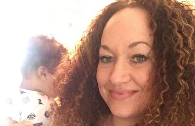 Rachel Dolezal posts photo of herself on Instagram.