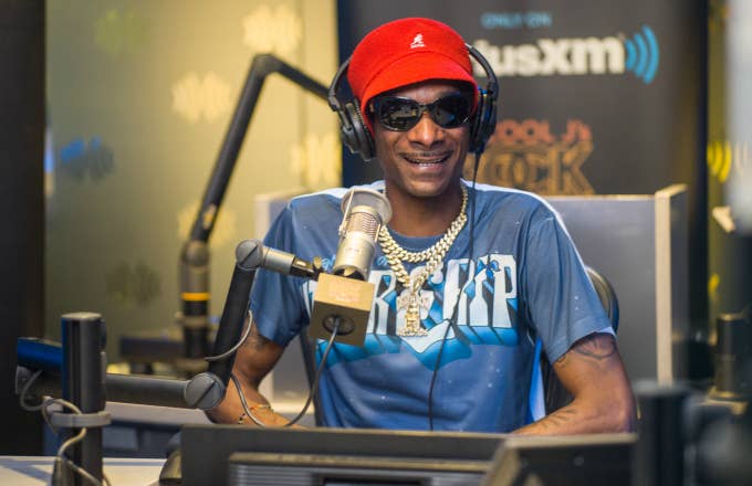 Snoop Dogg visits SiriusXM Studios