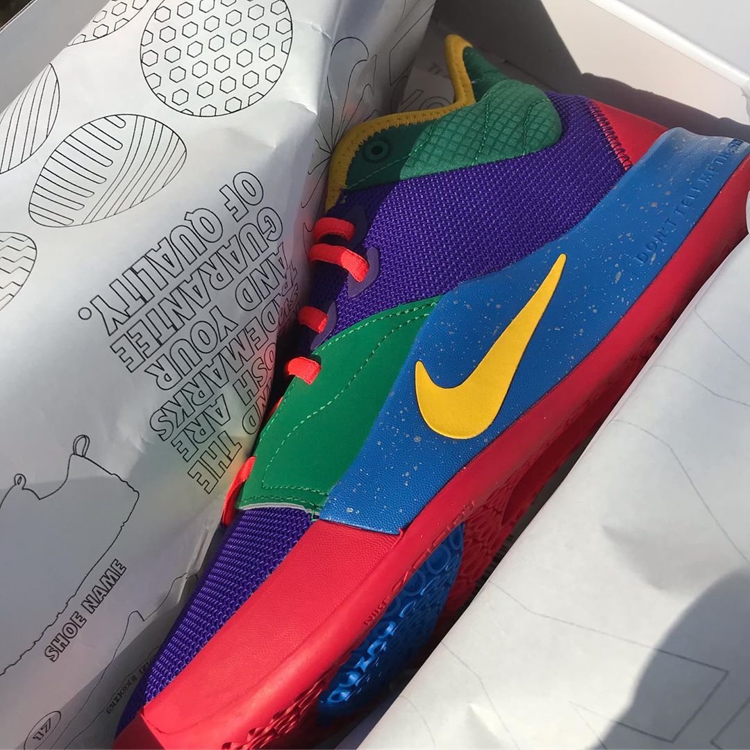 Nike By You PG3 Multicolor