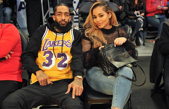 Nipsey Hussle and Lauren London