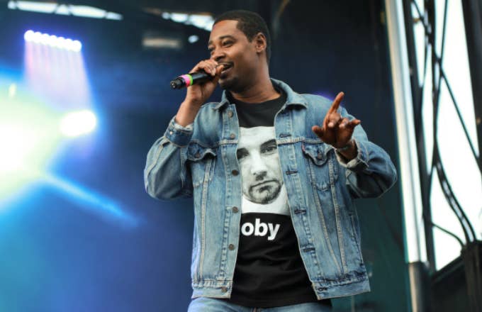 Danny Brown performs at 2019 Afropunk Brooklyn at Commodore Barry Park