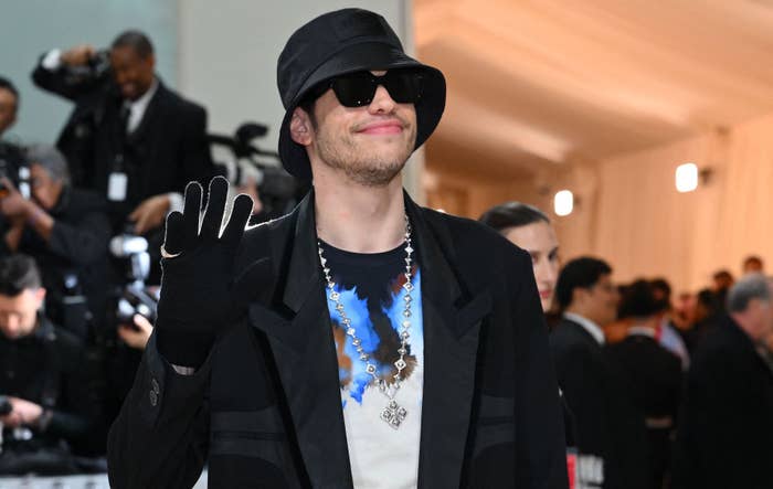 Pete Davidson attends the 2023 MET Gala