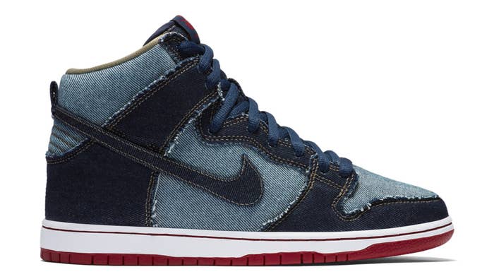 Nike SB Dunk High Reese Forbes Denim Sole Collector Release Date Roundup