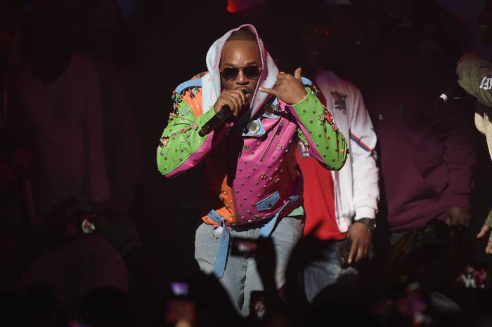 Cam&#x27;ron performs at Spotify&#x27;s RapCaviar Live in New York