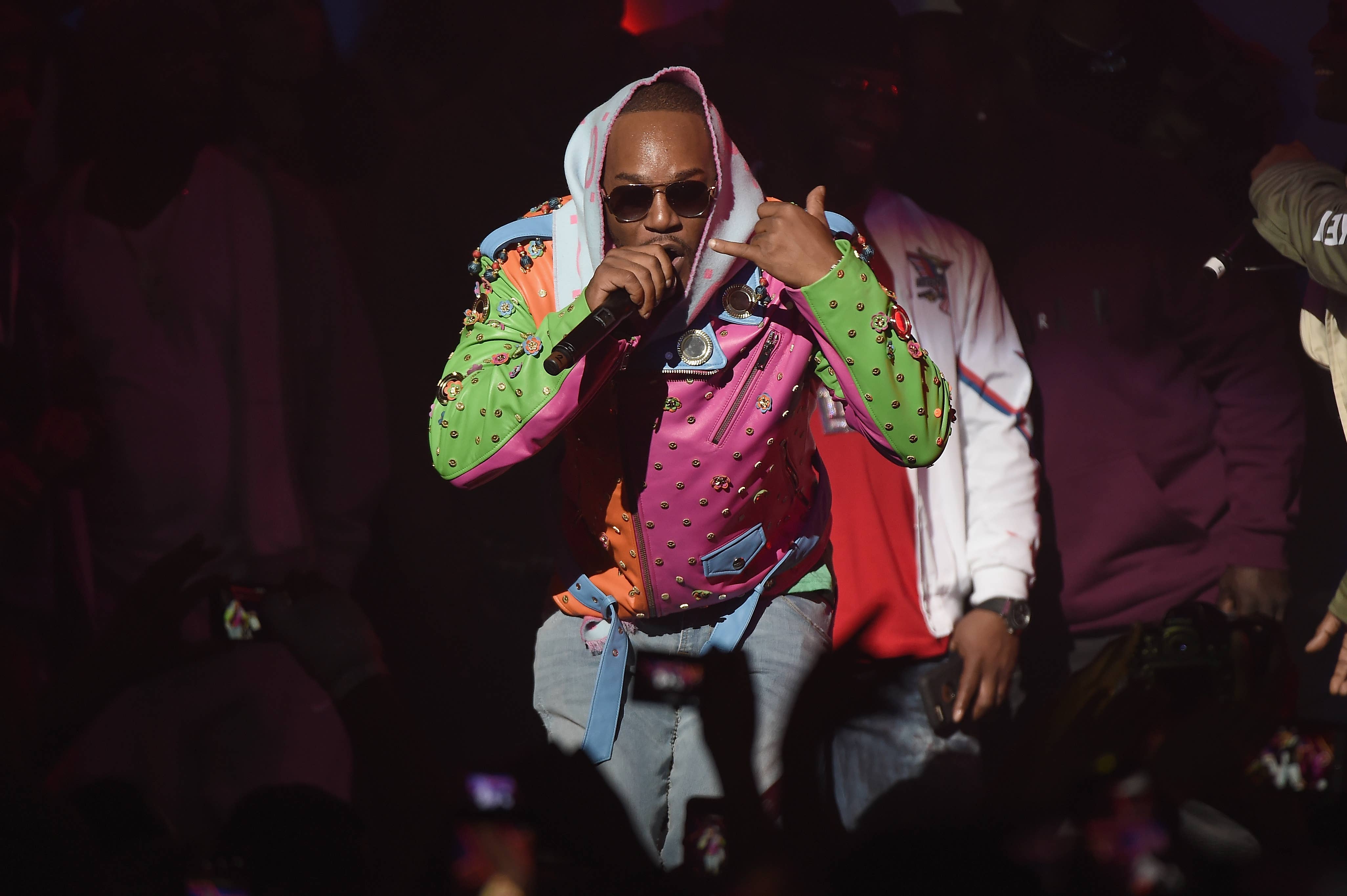 Cam'ron performs at Spotify's RapCaviar Live in New York