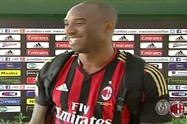 35 things kobe bryant ac milan fan italy