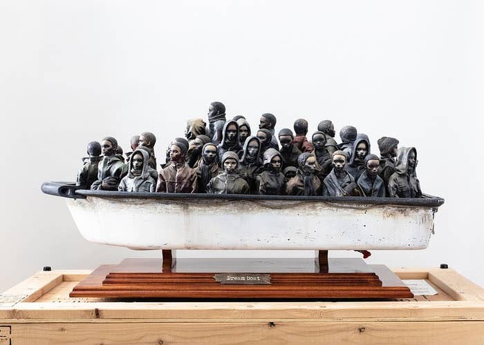Banksy Dream Boat artwork