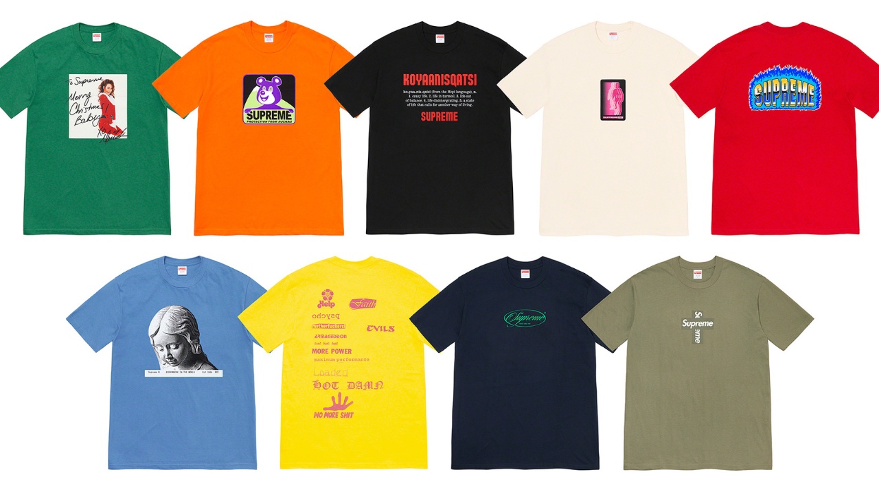 All shop supreme tees