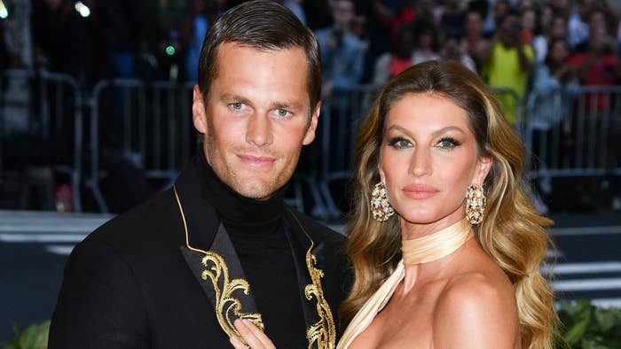 Tom Brady and Gisele Bundchen getting a divorce.